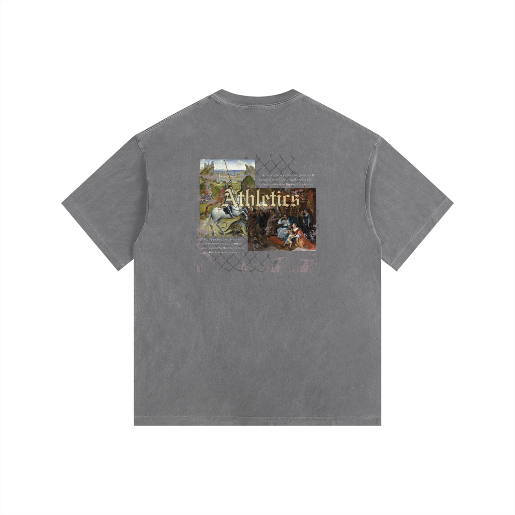 Art of War Washed Oversized T-Shirt