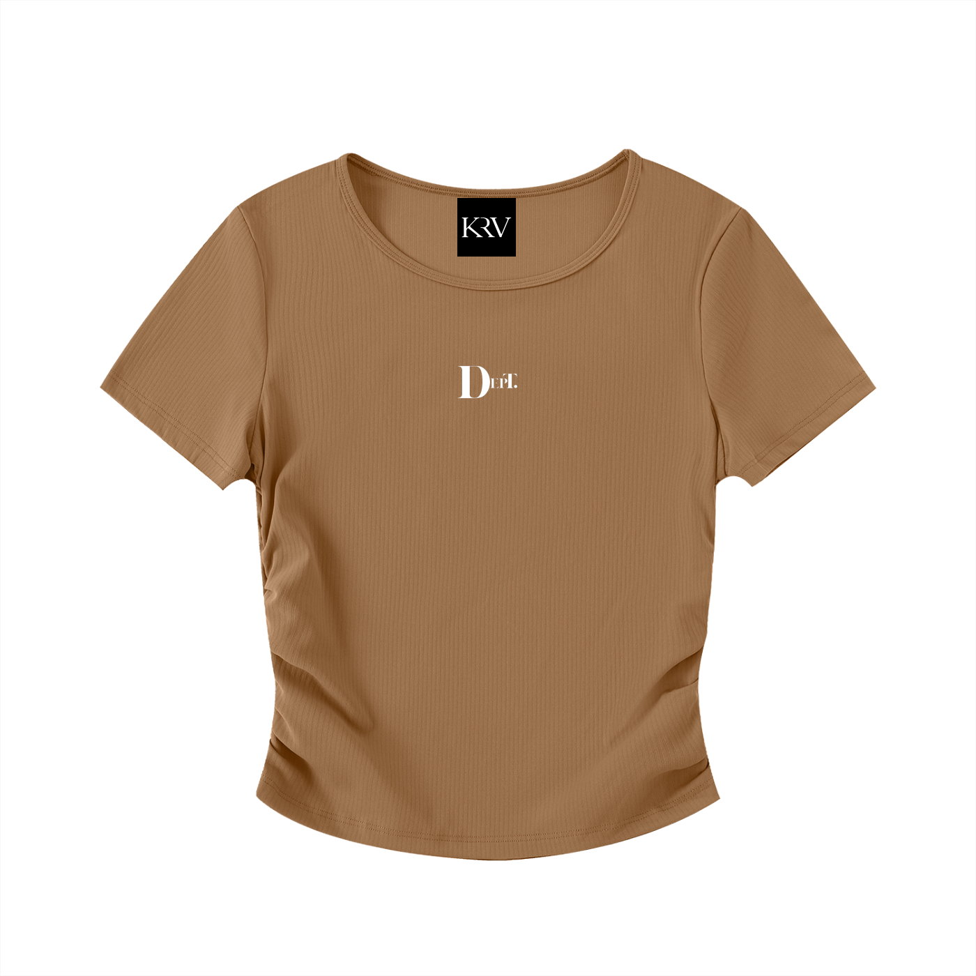 DepT. Ruched Bodycon Crop