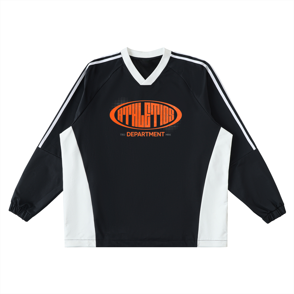 Athletics V-Neck Long-Sleeve Shirt