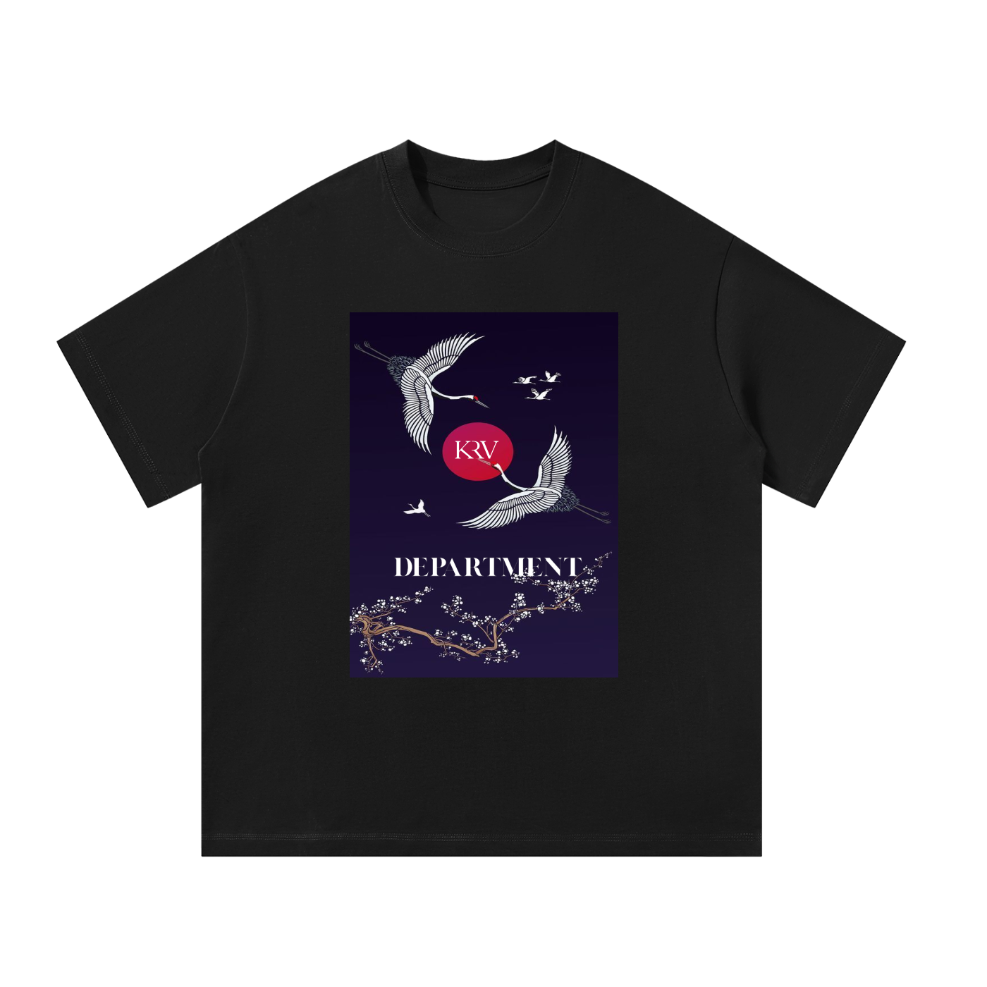 Flying Crain Oversized T-Shirt