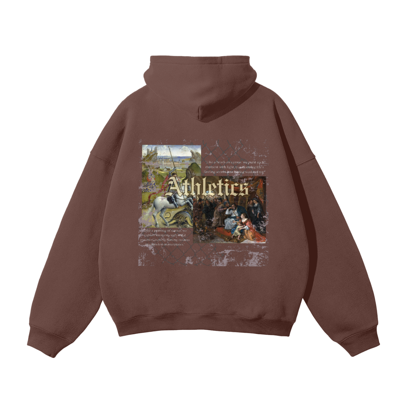 Art of War Oversized Fleece Hoodie