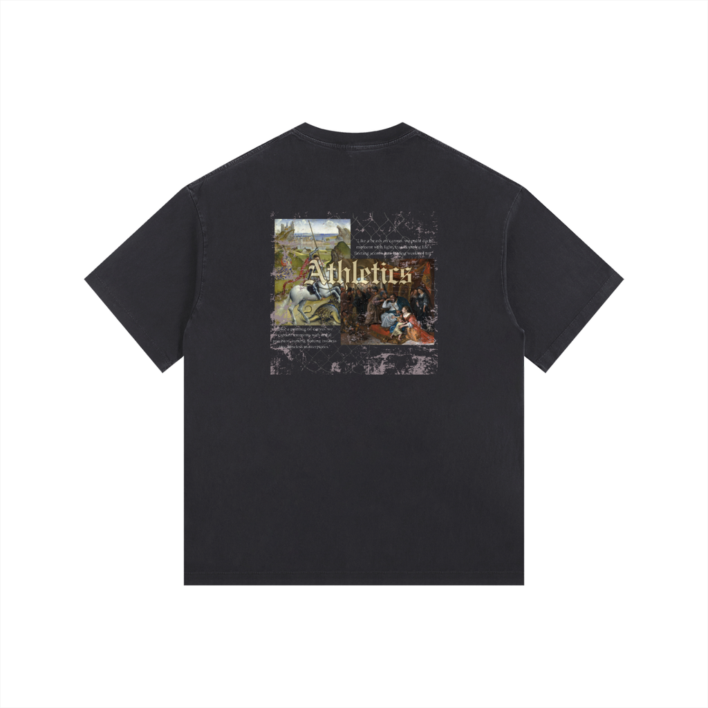 Art of War Washed Oversized T-Shirt
