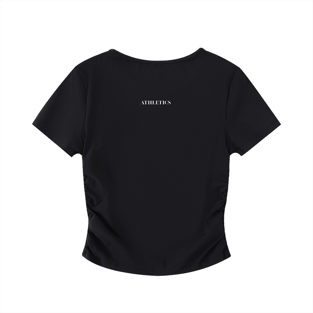 DepT. Ruched Bodycon Crop
