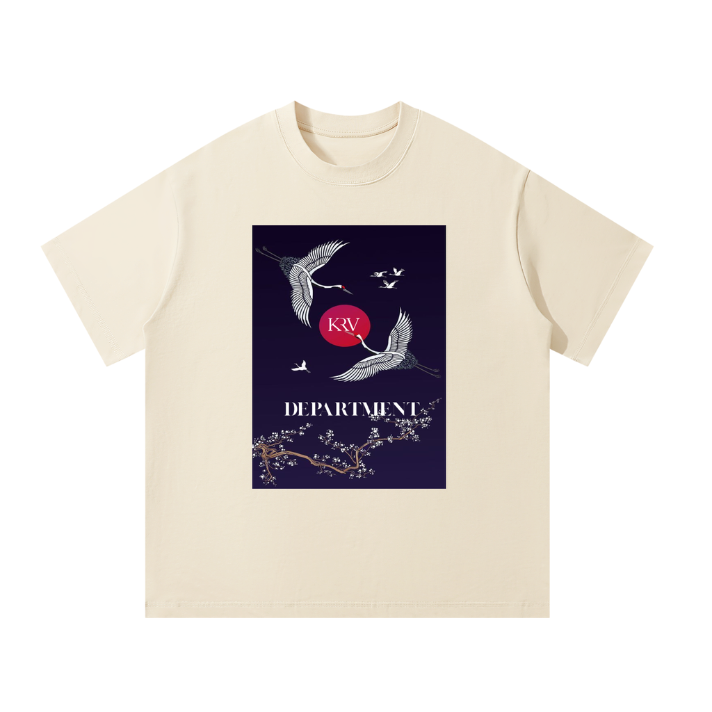 Flying Crain Oversized T-Shirt