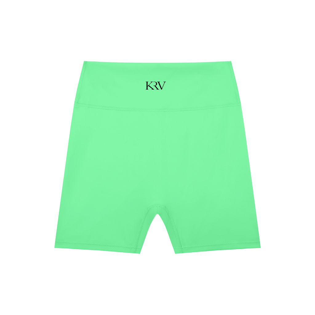 KRU High-Waisted Biker Shorts