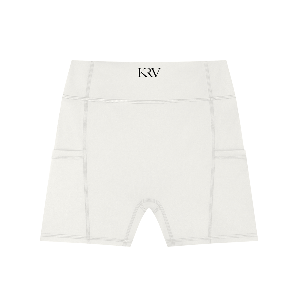 KRU High-Waisted Biker Shorts