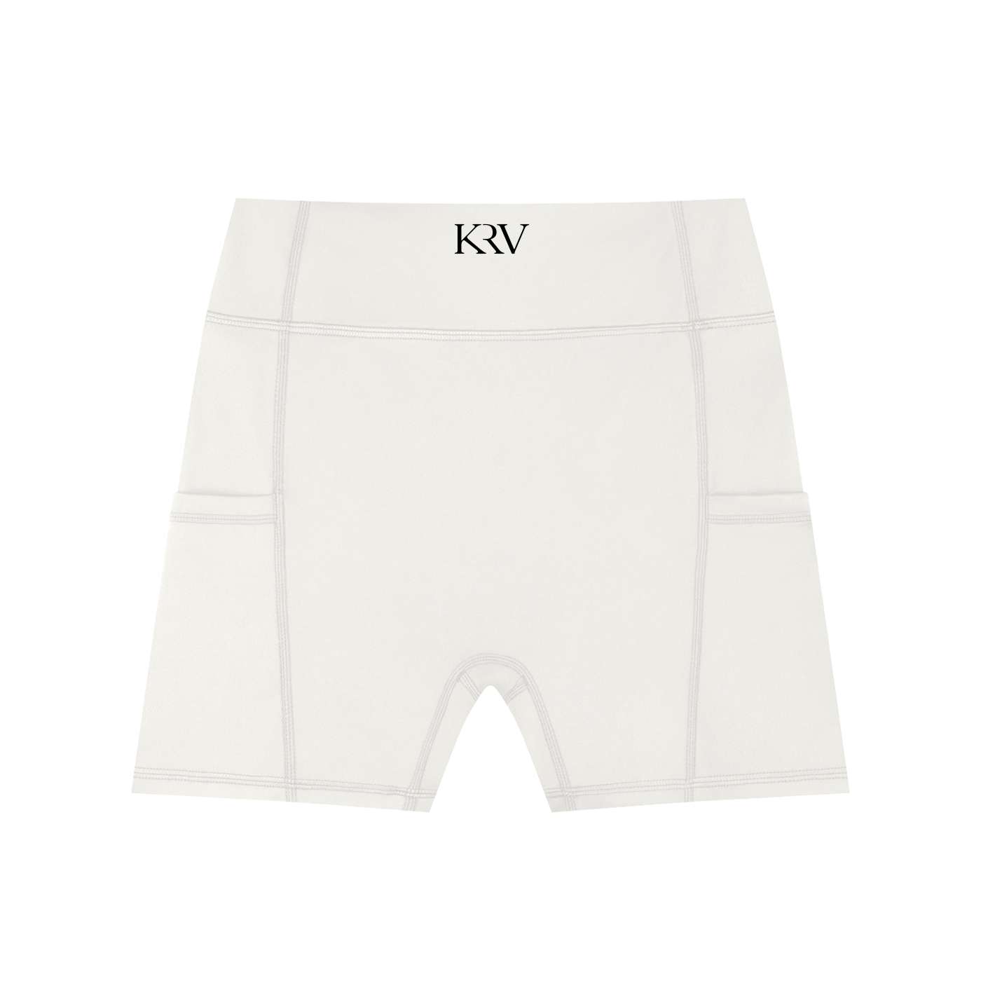KRU High-Waisted Biker Shorts