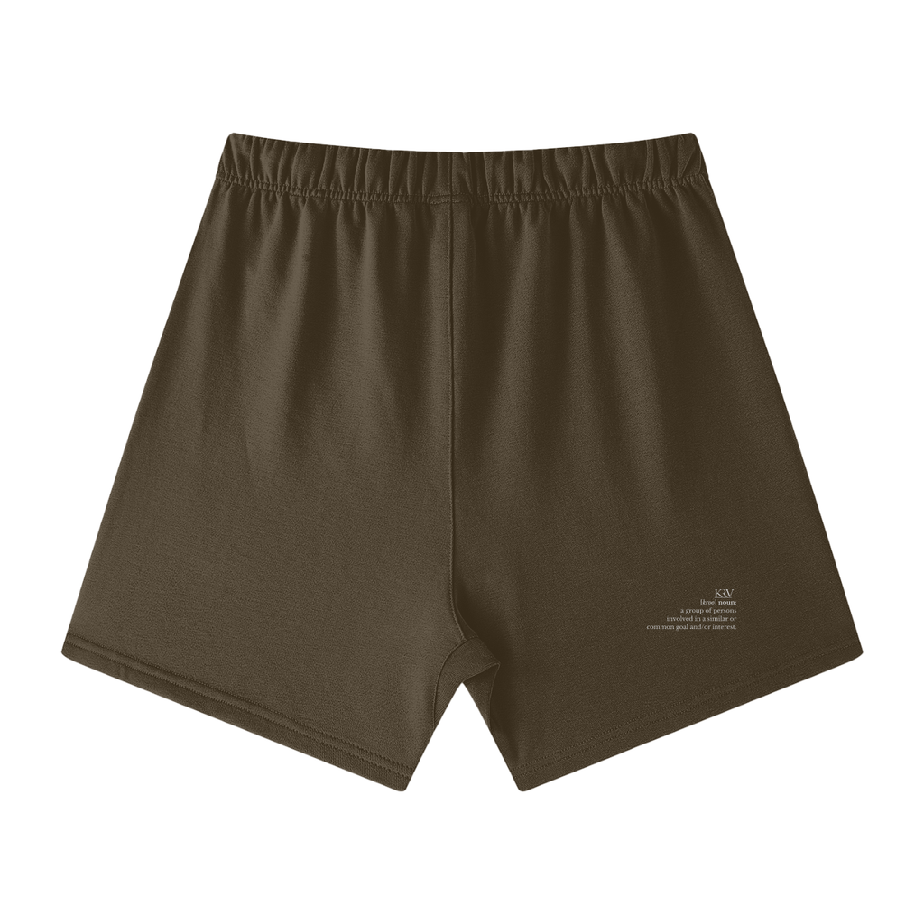 Dove of Peace Loose Fit Cotton Shorts