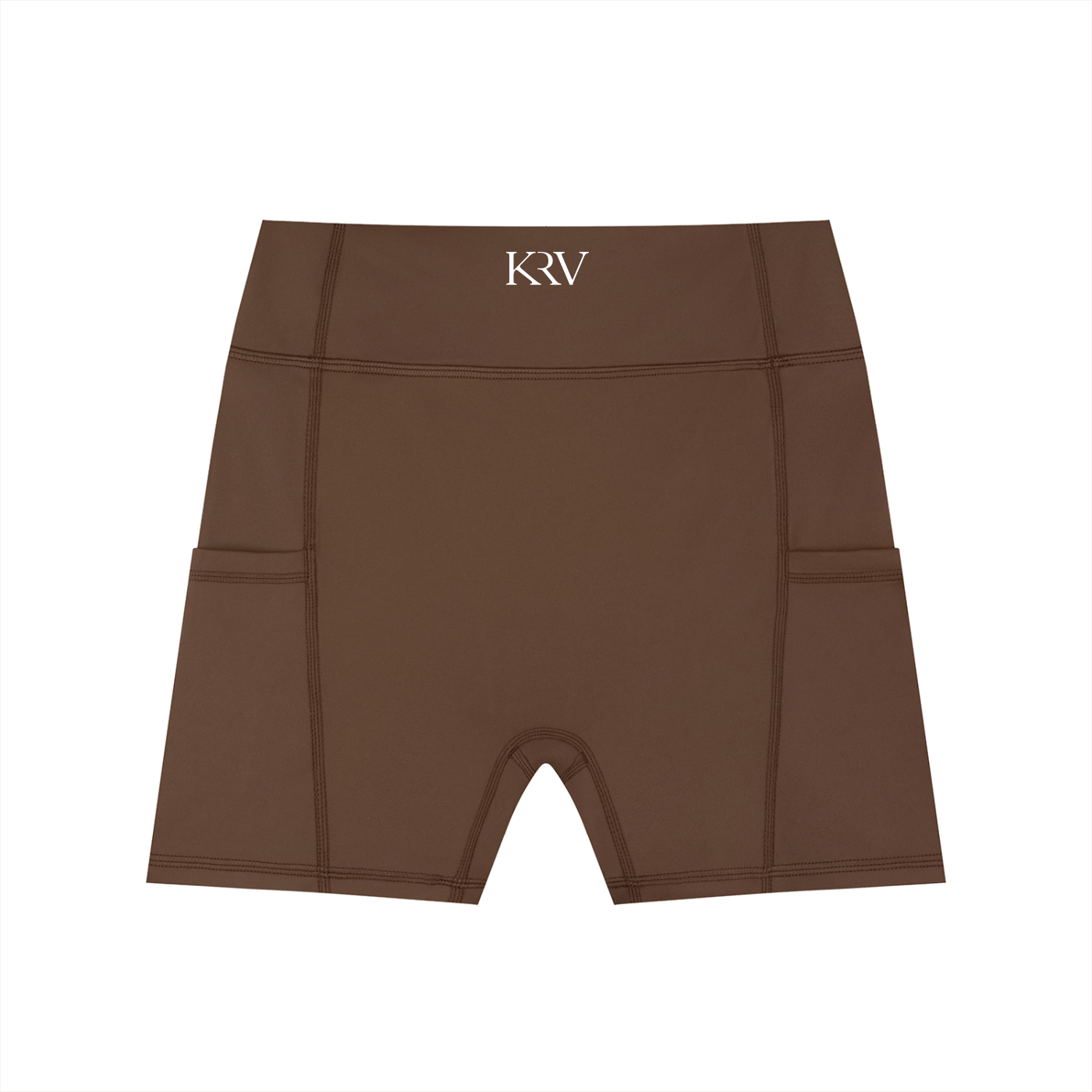 KRU High-Waisted Biker Shorts