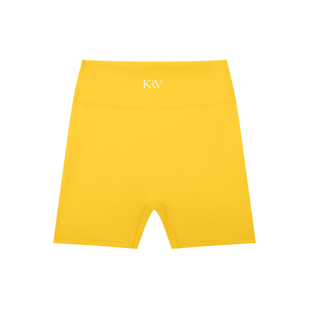 KRU High-Waisted Biker Shorts