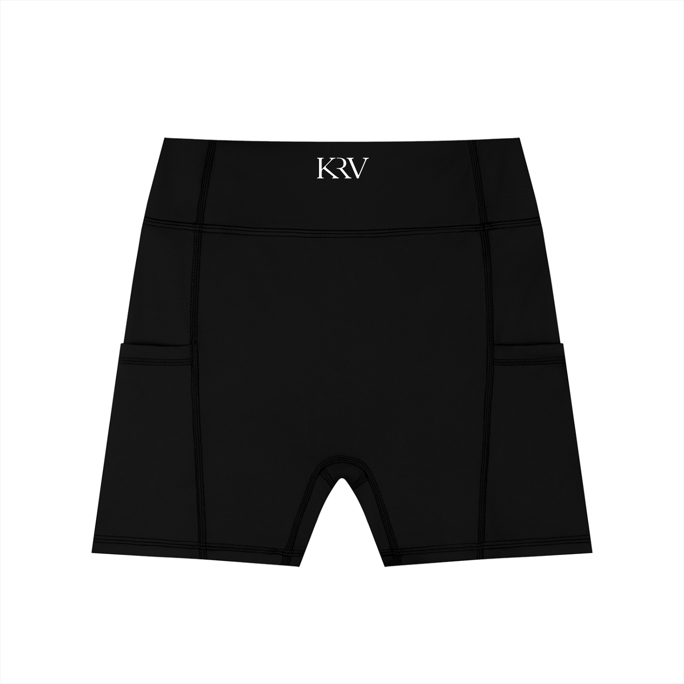 KRU High-Waisted Biker Shorts