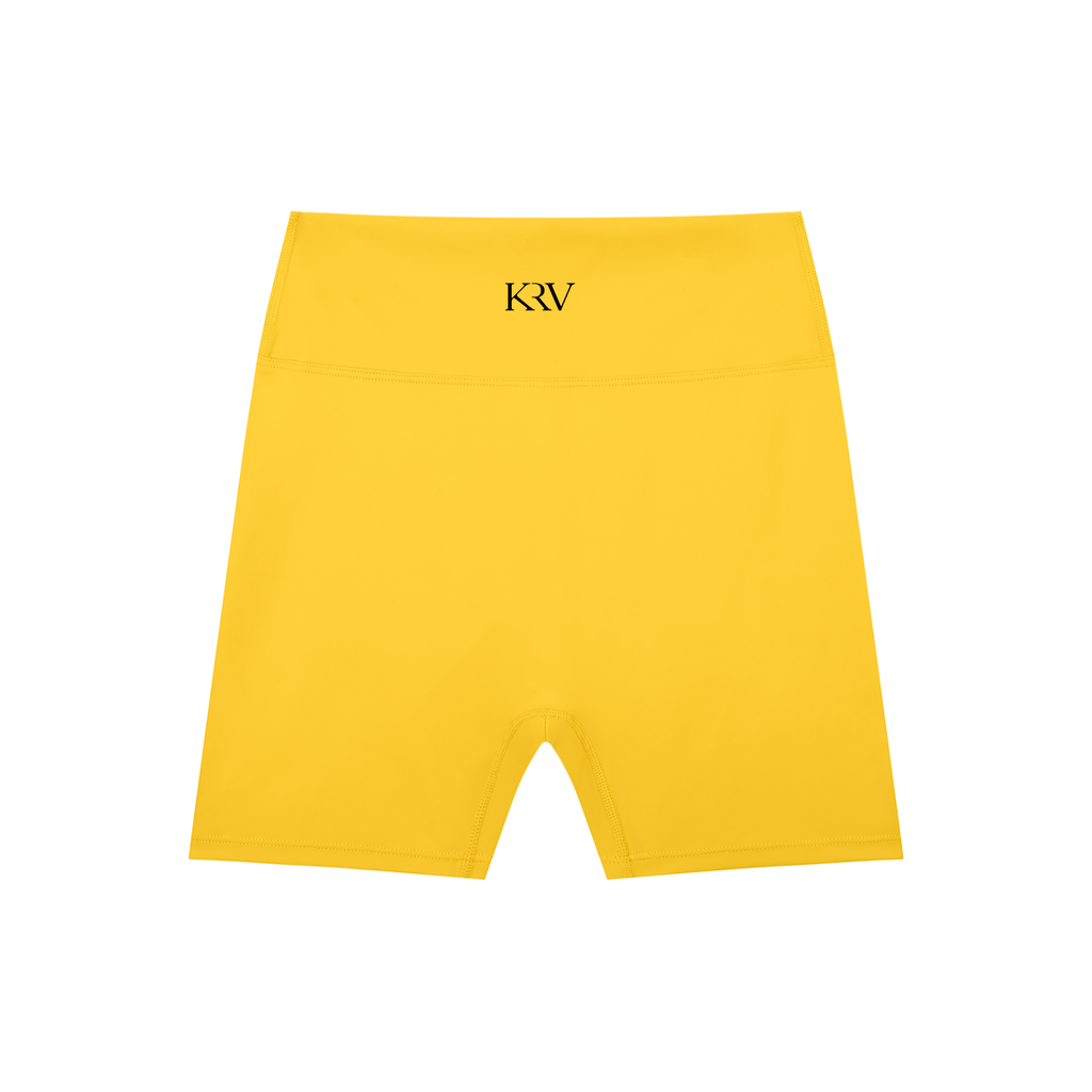 KRU High-Waisted Biker Shorts