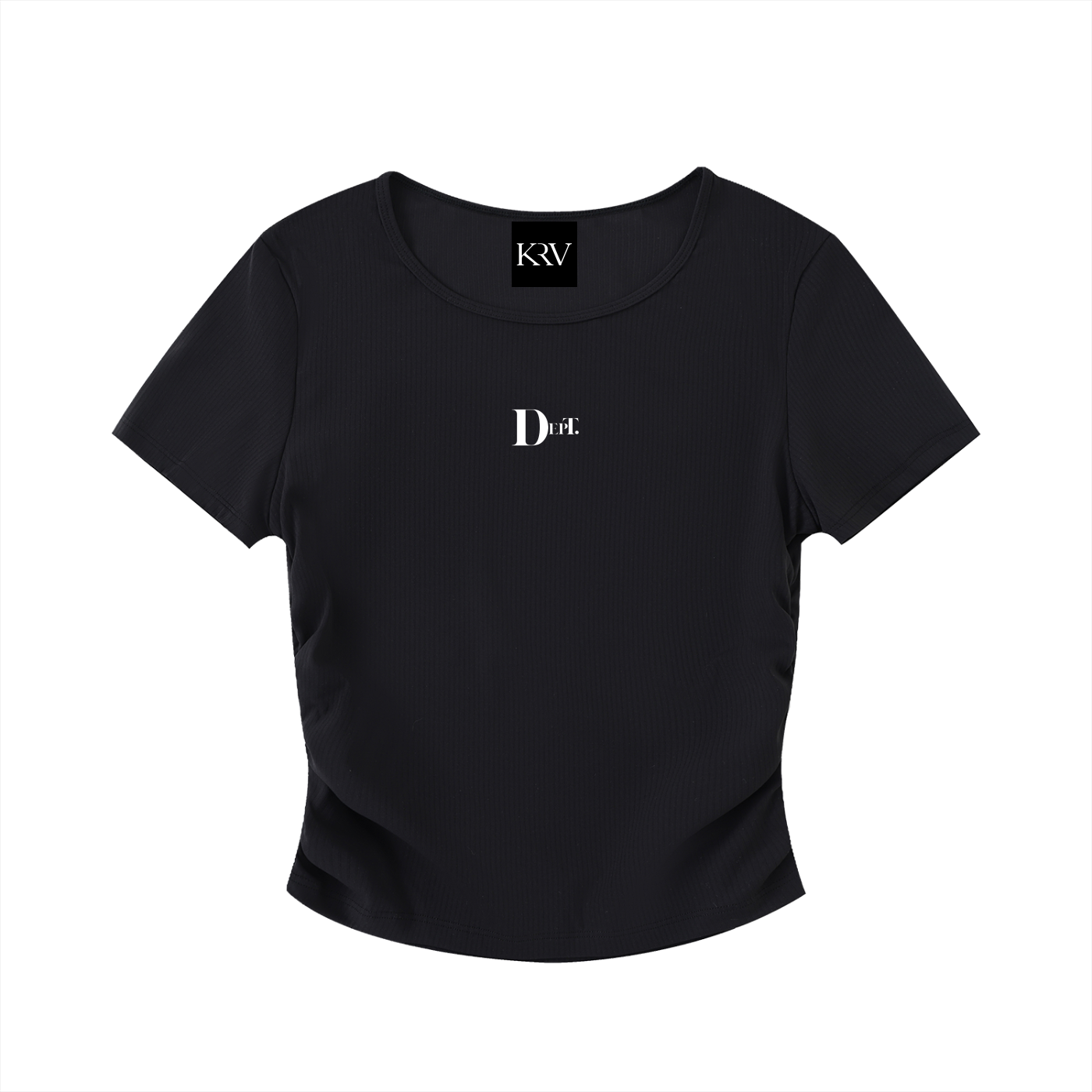 DepT. Ruched Bodycon Crop