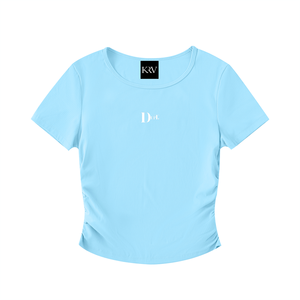 DepT. Ruched Bodycon Crop
