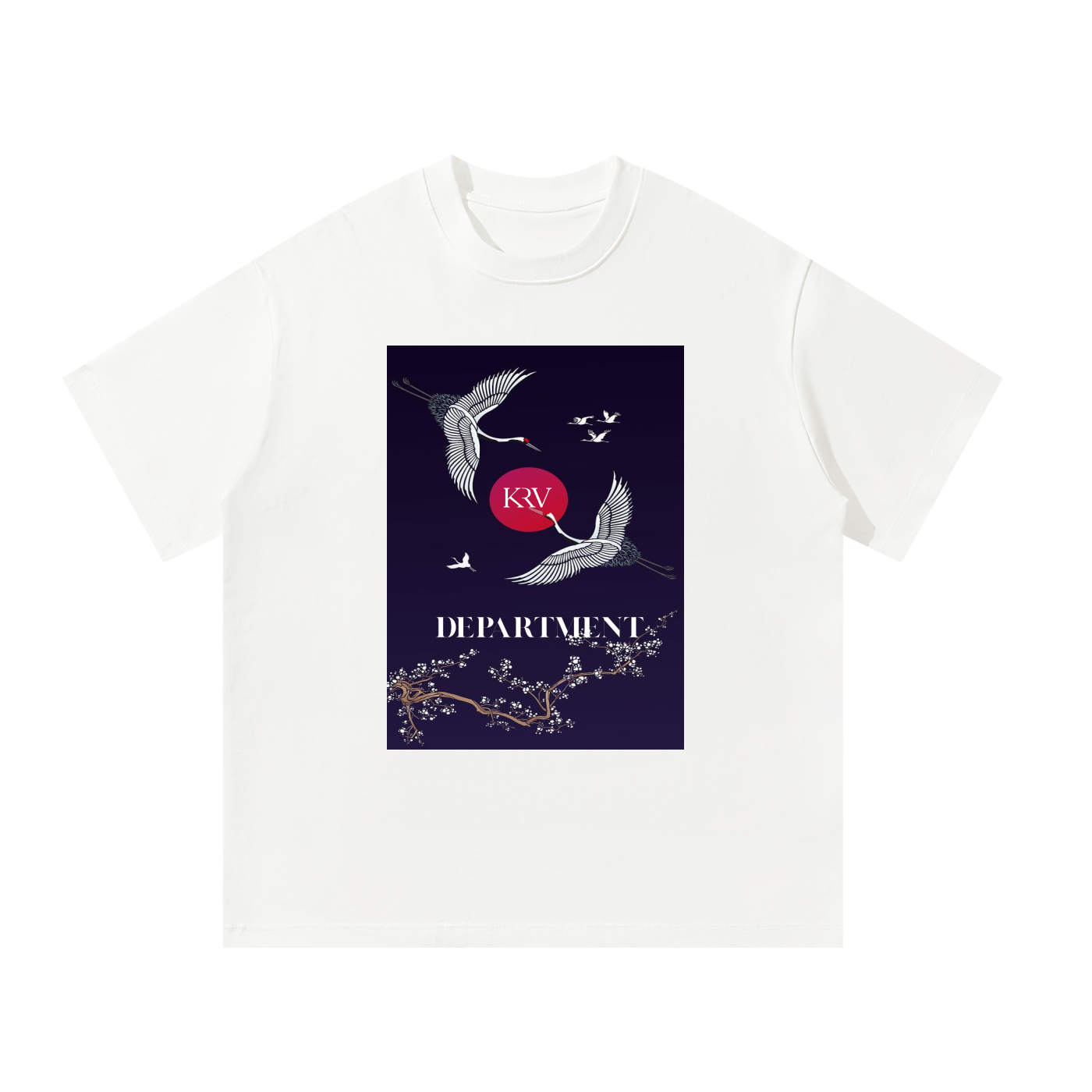 Flying Crain Oversized T-Shirt