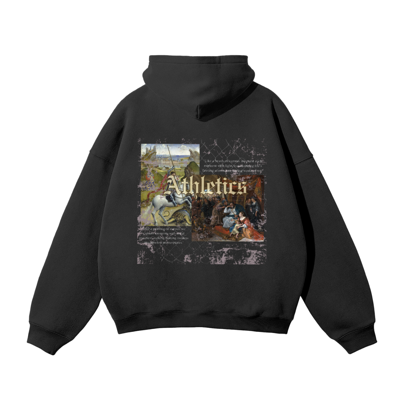 Art of War Oversized Fleece Hoodie