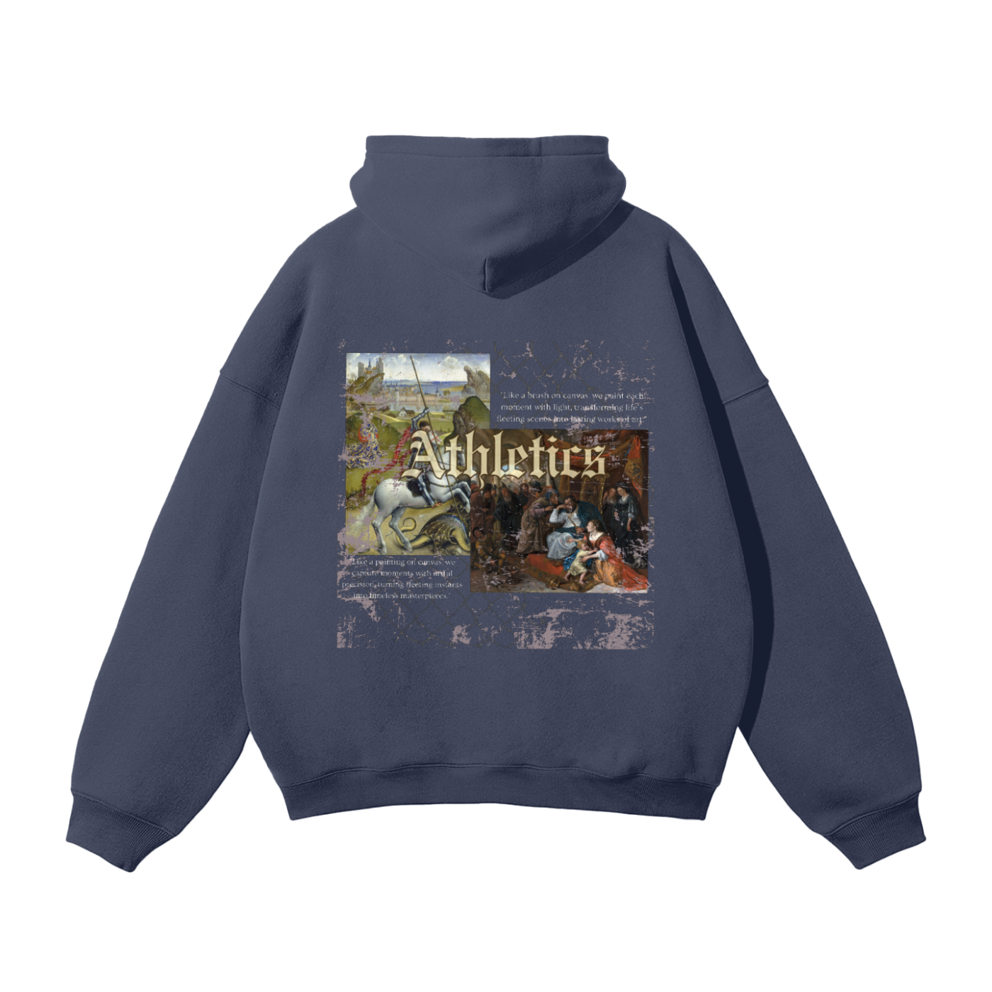 Art of War Oversized Fleece Hoodie