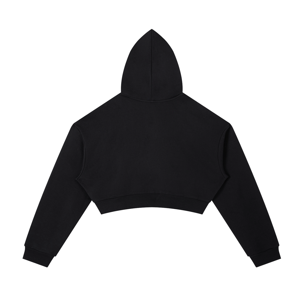 DepT. Cropped Zip Hoodie