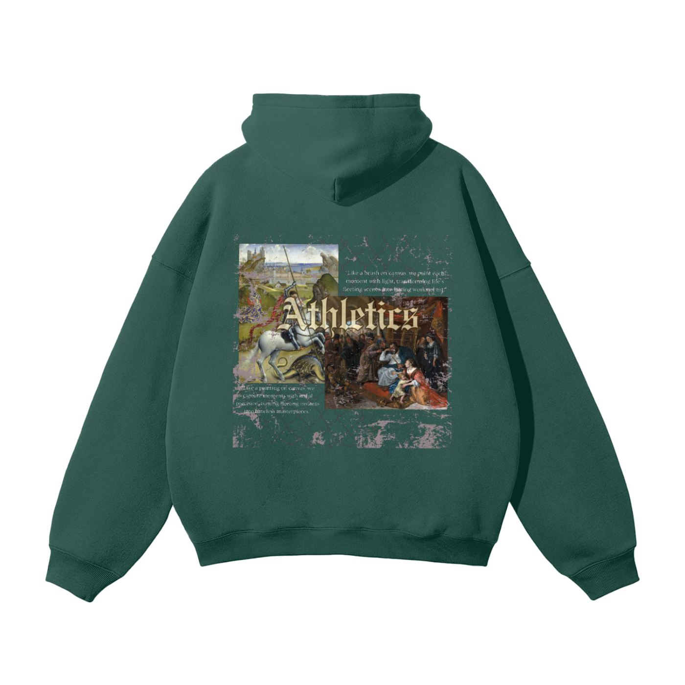 Art of War Oversized Fleece Hoodie