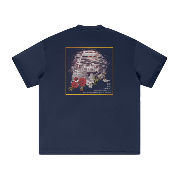 Love-Skull Heavyweight Loose Fit T-Shirt