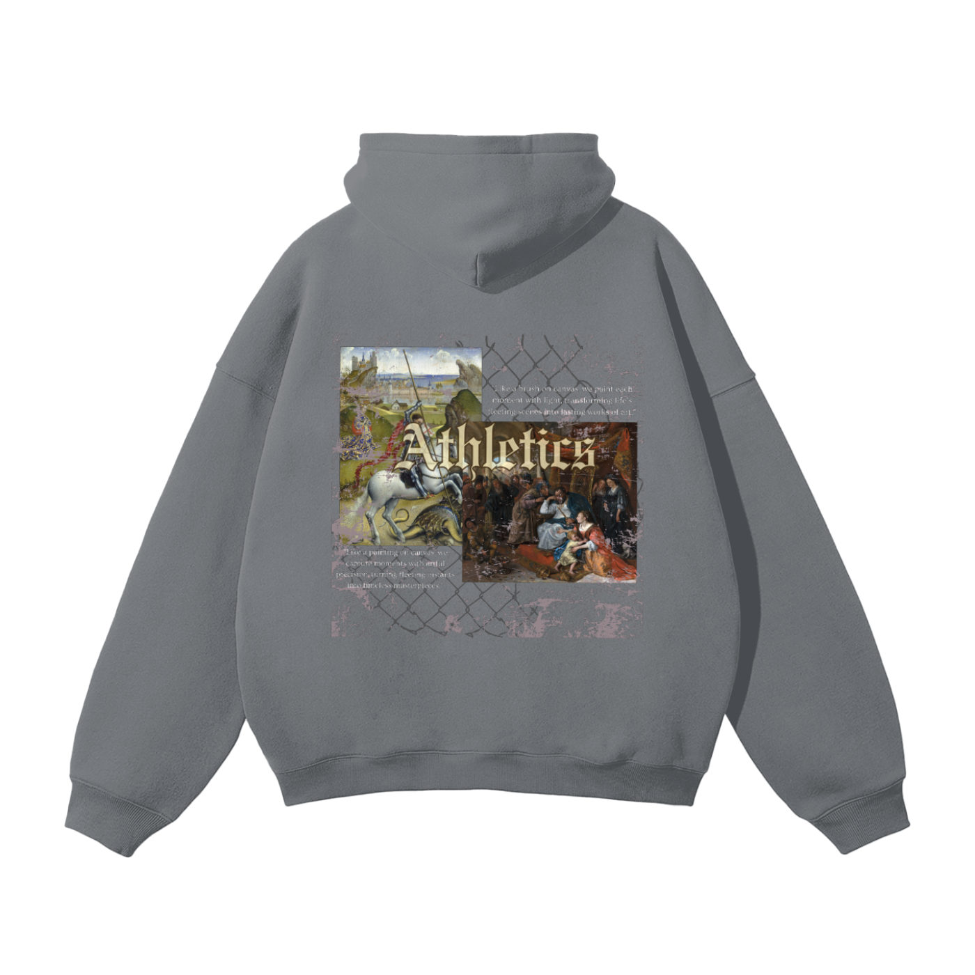 Art of War Oversized Fleece Hoodie