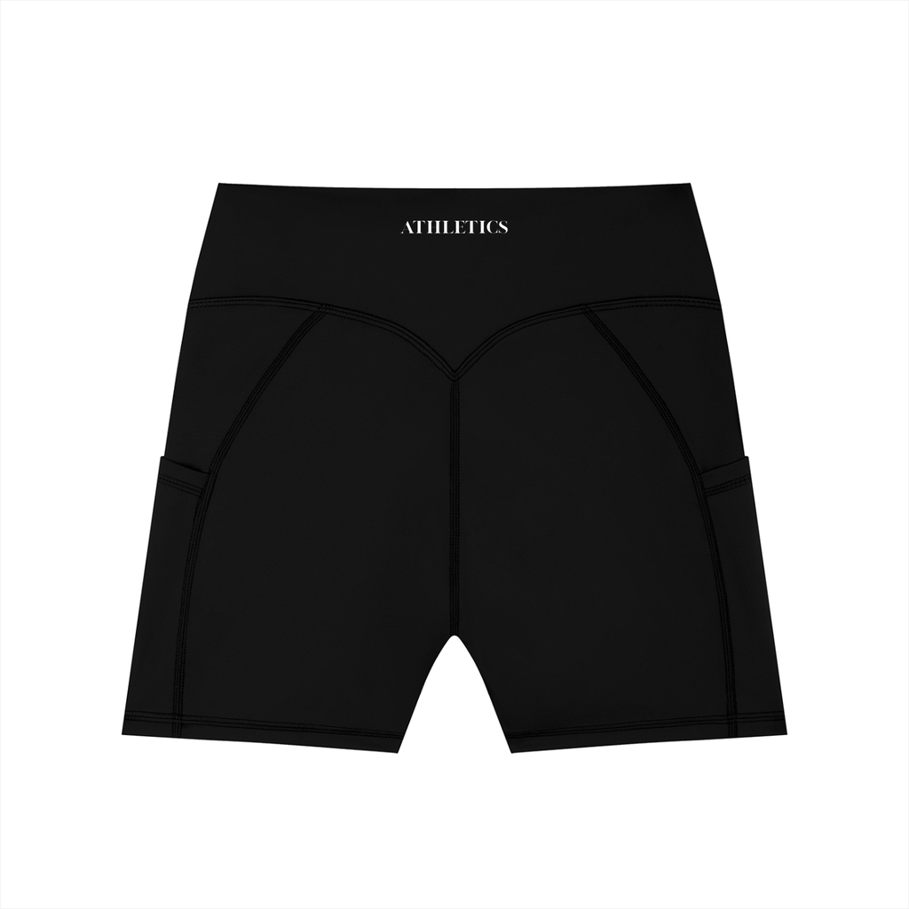 KRU High-Waisted Biker Shorts