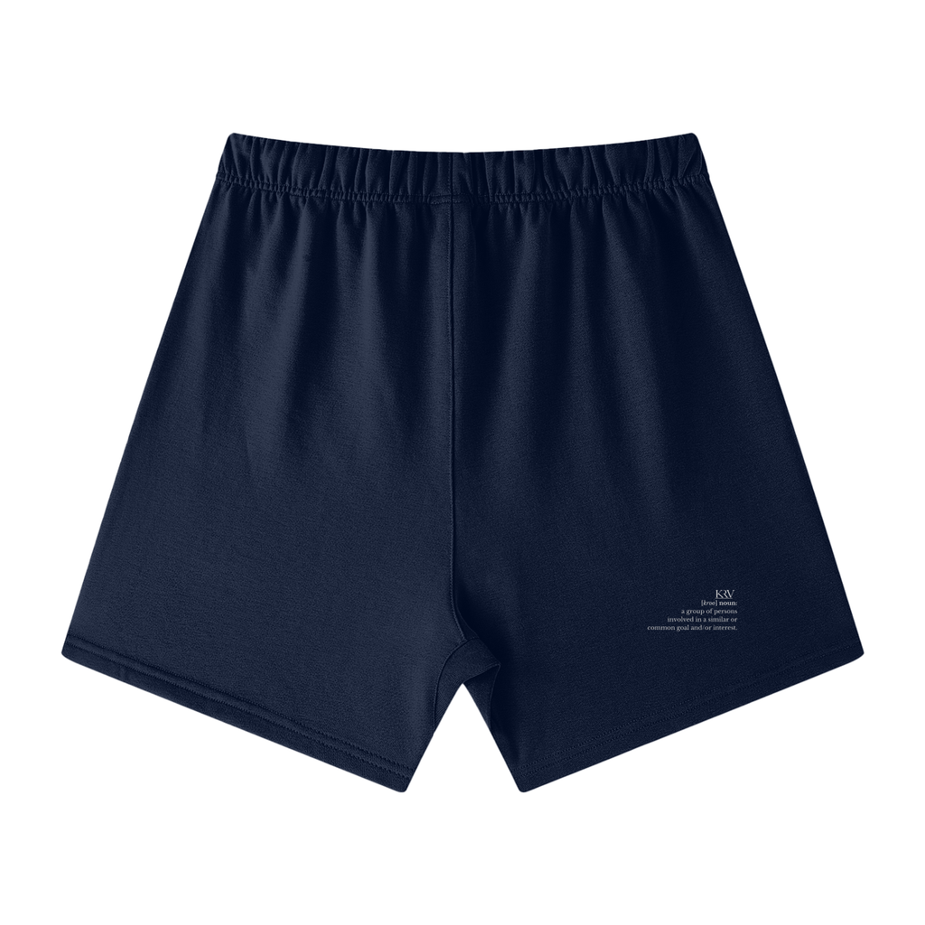 Dove of Peace Loose Fit Cotton Shorts